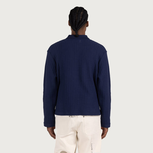 HONOR THE GIFT Long Sleeve Knit Polo Mens Apparel